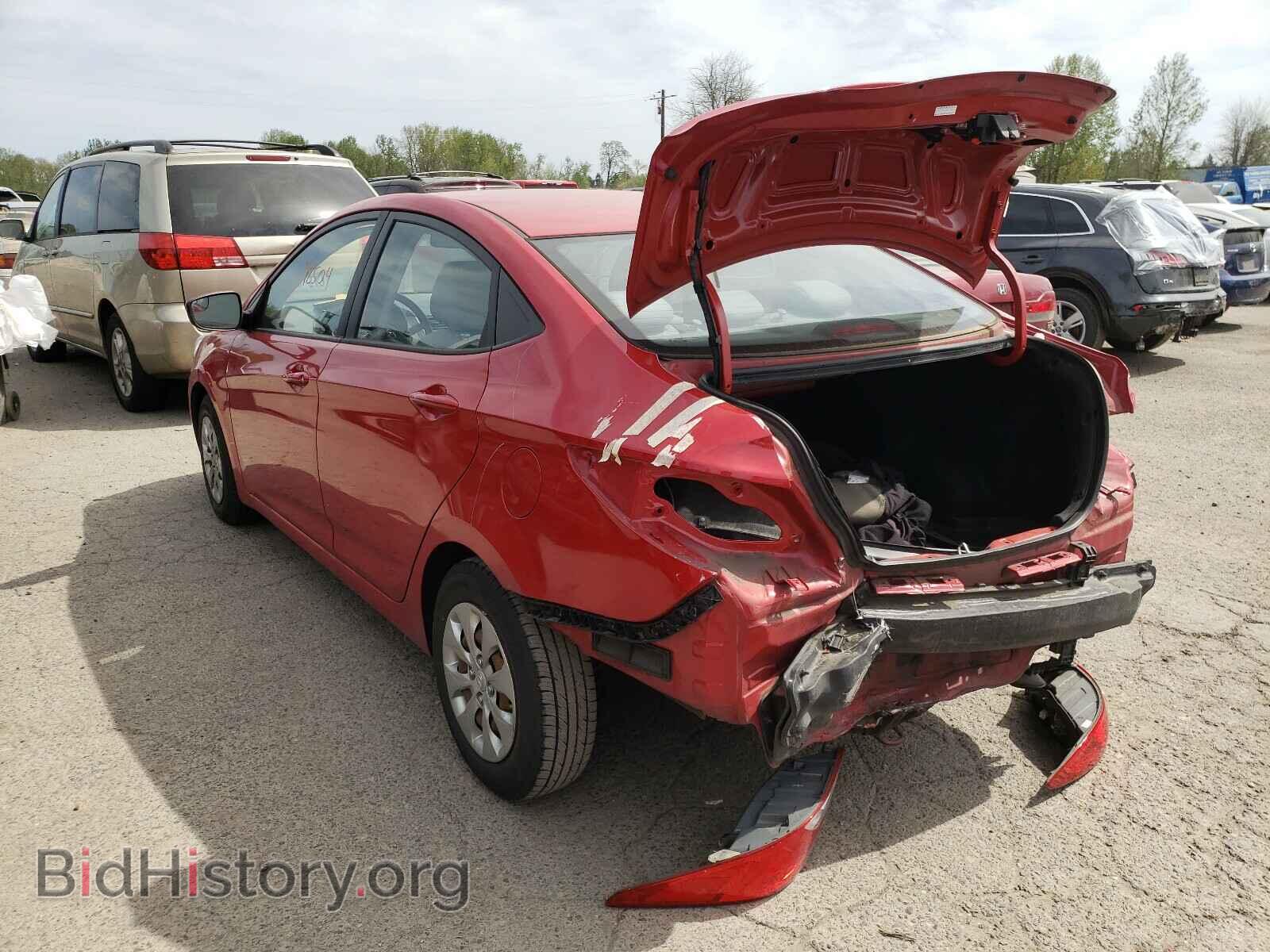 2016 HYUNDAI ACCENT - VIN: KMHCT4AE5GU053927 - Фото 3