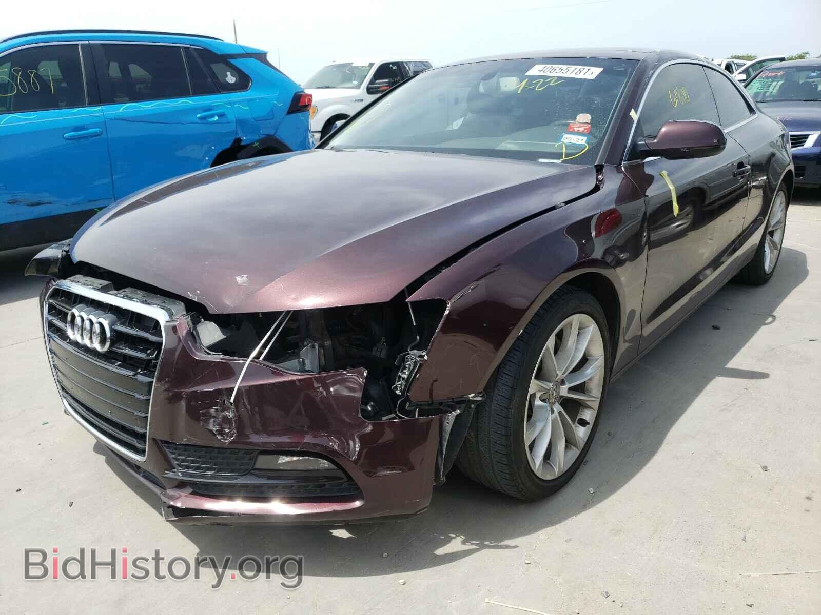 2014 AUDI A5 - VIN: WAULFAFR7EA028738 - Фото 2