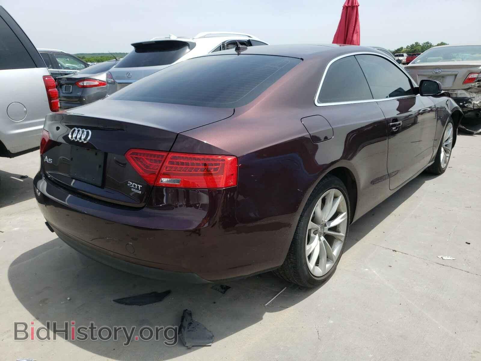 2014 AUDI A5 - VIN: WAULFAFR7EA028738 - Фото 4