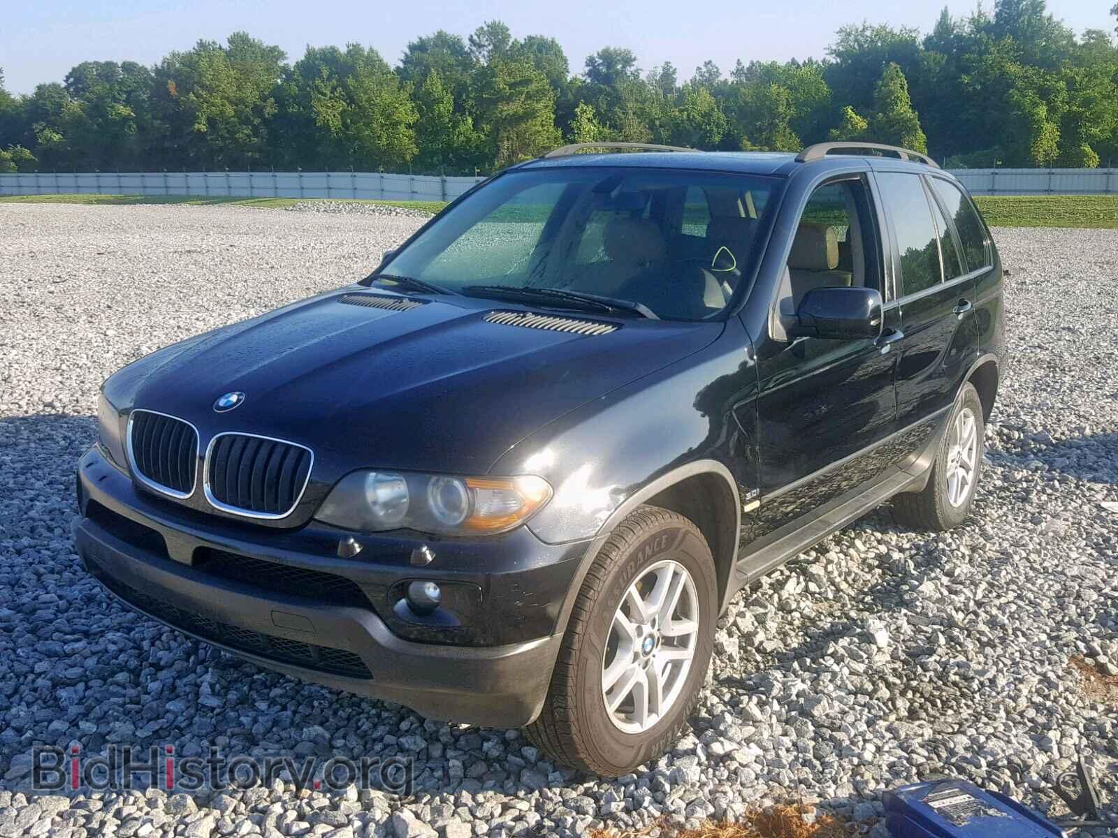 2005 BMW X5 - VIN: 5UXFA135X5LY12236 - Фото 2
