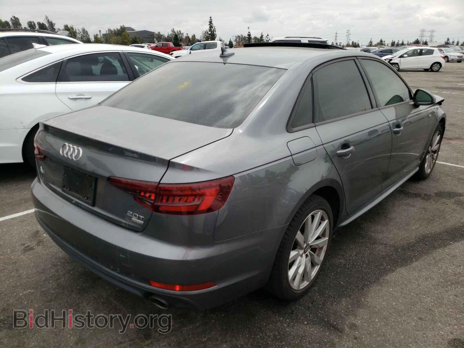 2018 AUDI A4 - VIN: WAUKMAF48JA107349 - Фото 4