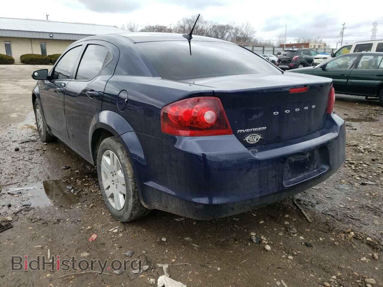 2013 DODGE AVENGER - VIN: 1C3CDZAB8DN576051 - Фото 3
