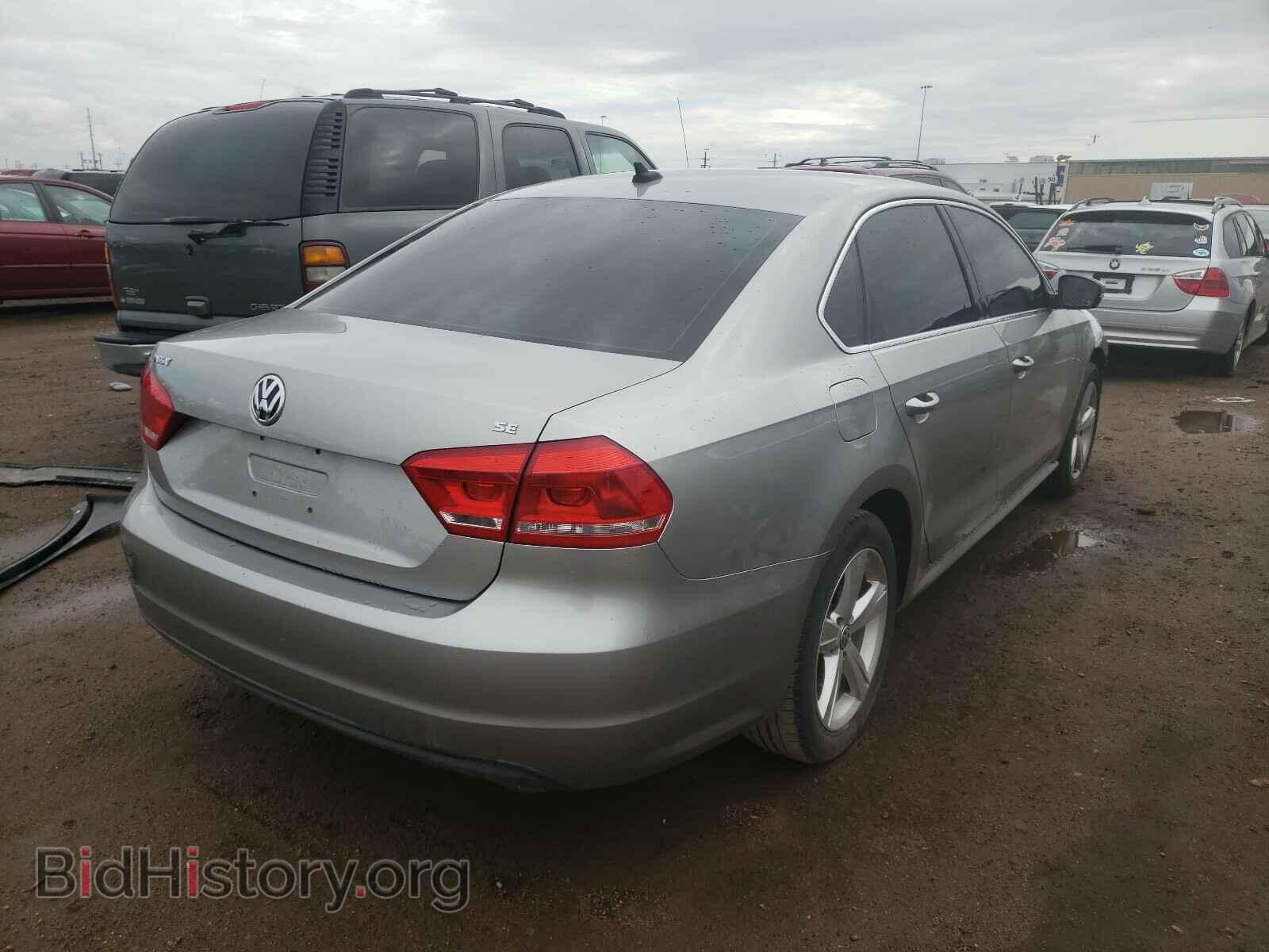 2013 VOLKSWAGEN PASSAT - VIN: 1VWBP7A38DC074452 - Фото 4