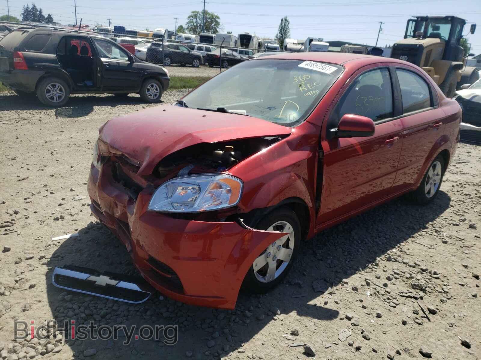 2010 CHEVROLET AVEO - VIN: KL1TD5DE5AB130096 - Фото 2