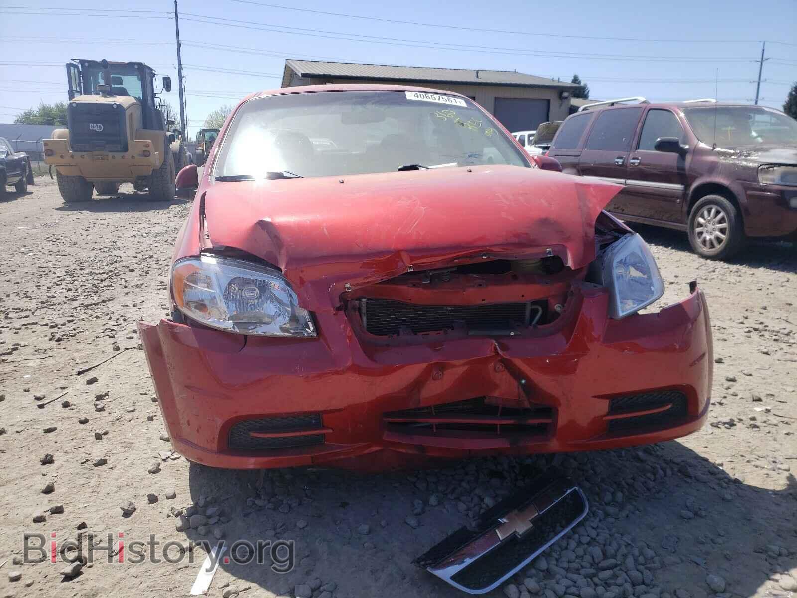 2010 CHEVROLET AVEO - VIN: KL1TD5DE5AB130096 - Фото 9