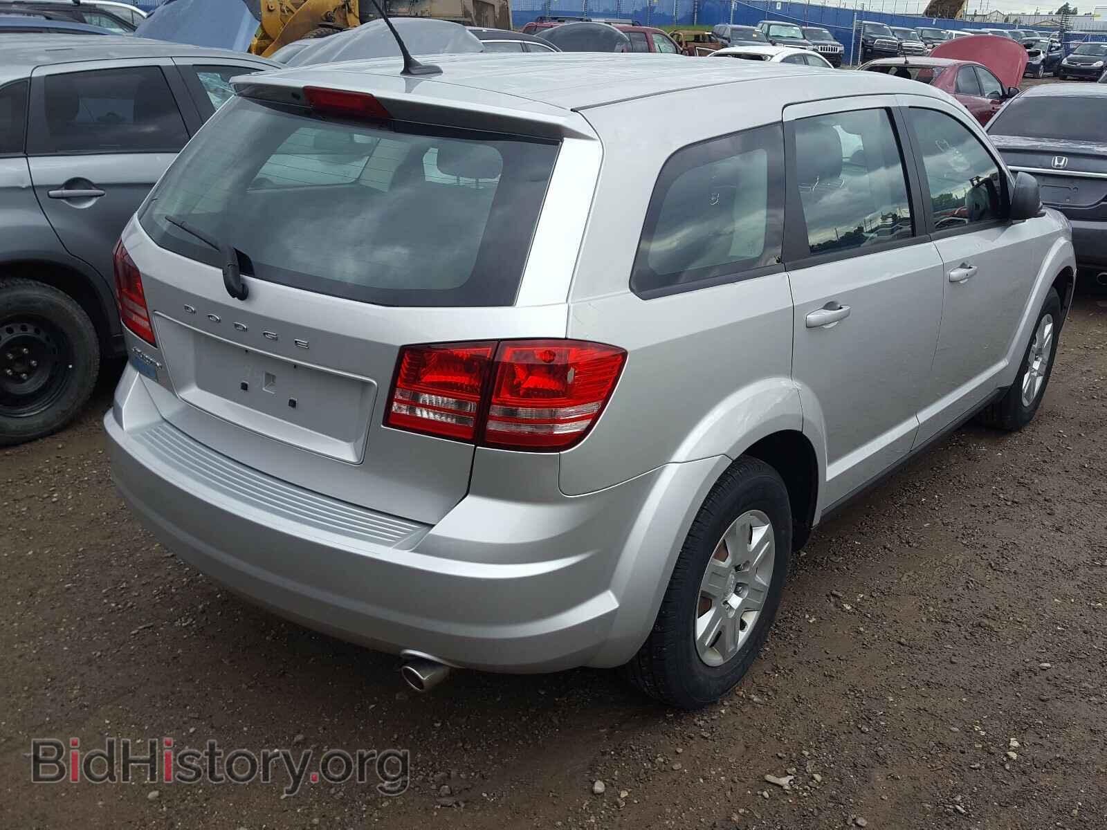 2012 DODGE JOURNEY - VIN: 3C4PDCAB8CT281105 - Фото 4