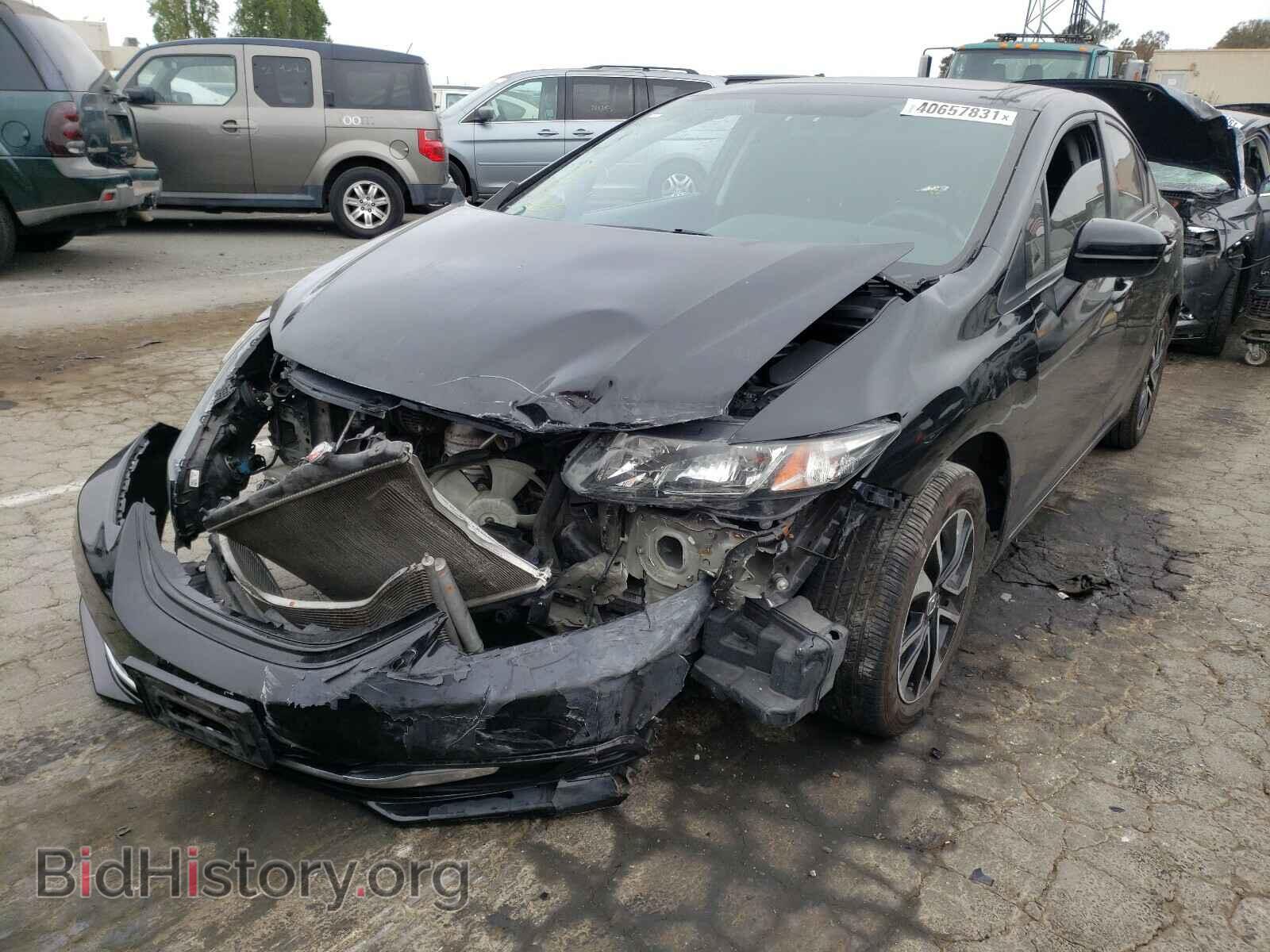 2015 HONDA CIVIC - VIN: 19XFB2F87FE256763 - Фото 2