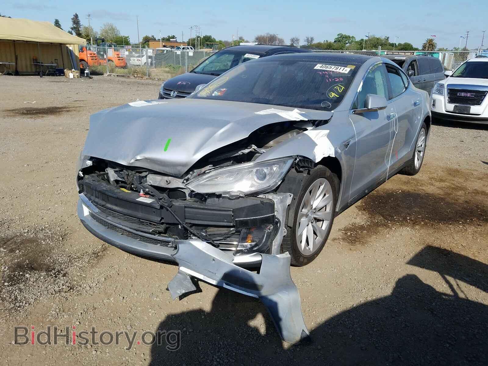 2012 TESLA MODEL S - VIN: 5YJSA1DP5CFS00851 - Фото 2