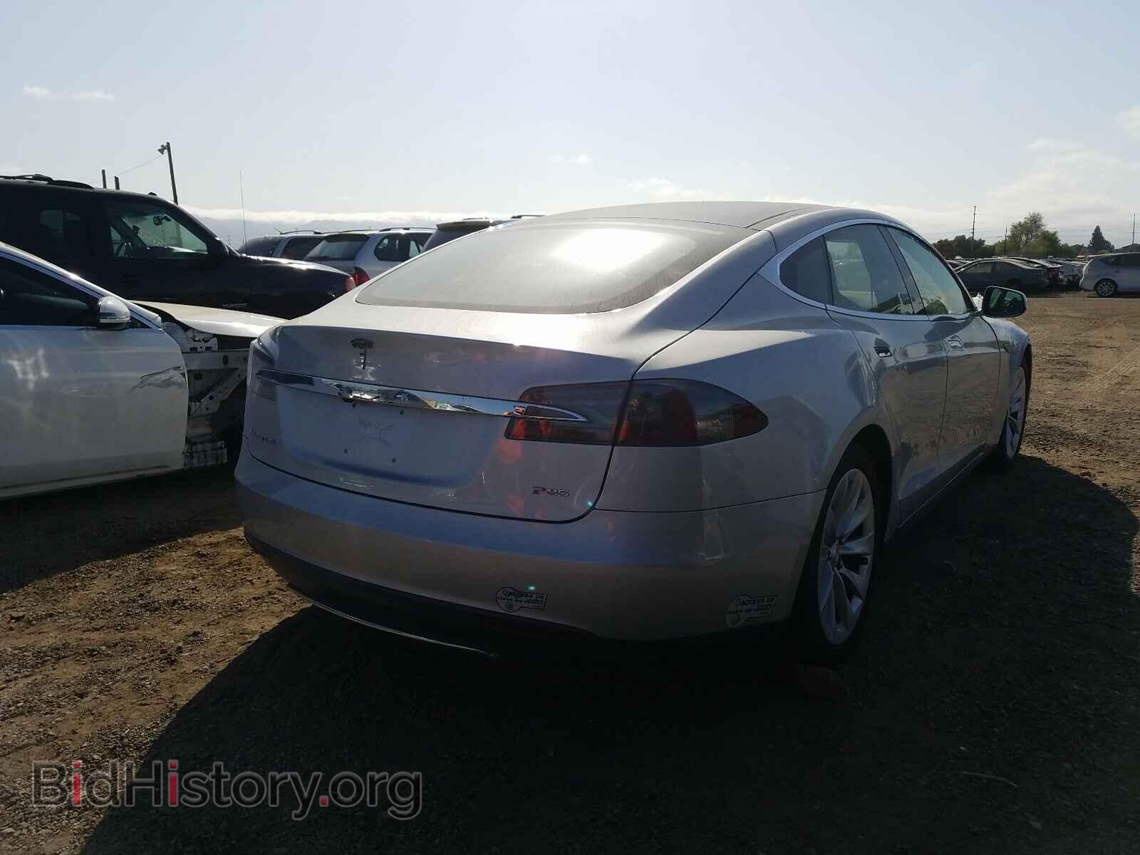 2012 TESLA MODEL S - VIN: 5YJSA1DP5CFS00851 - Фото 4