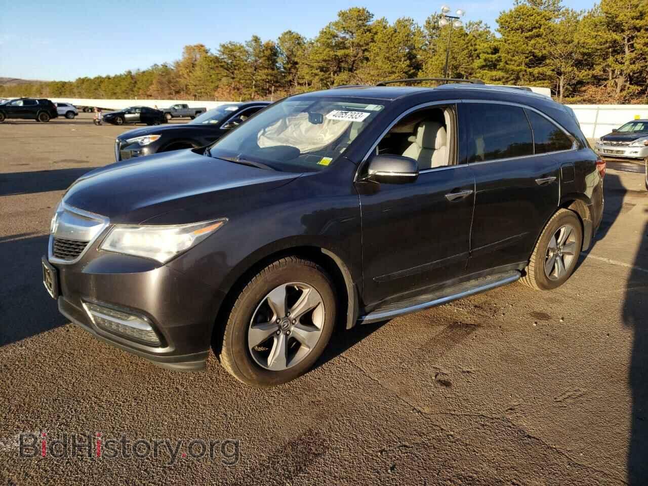 Photo 5FRYD4H20EB024598 - ACURA MDX 2014