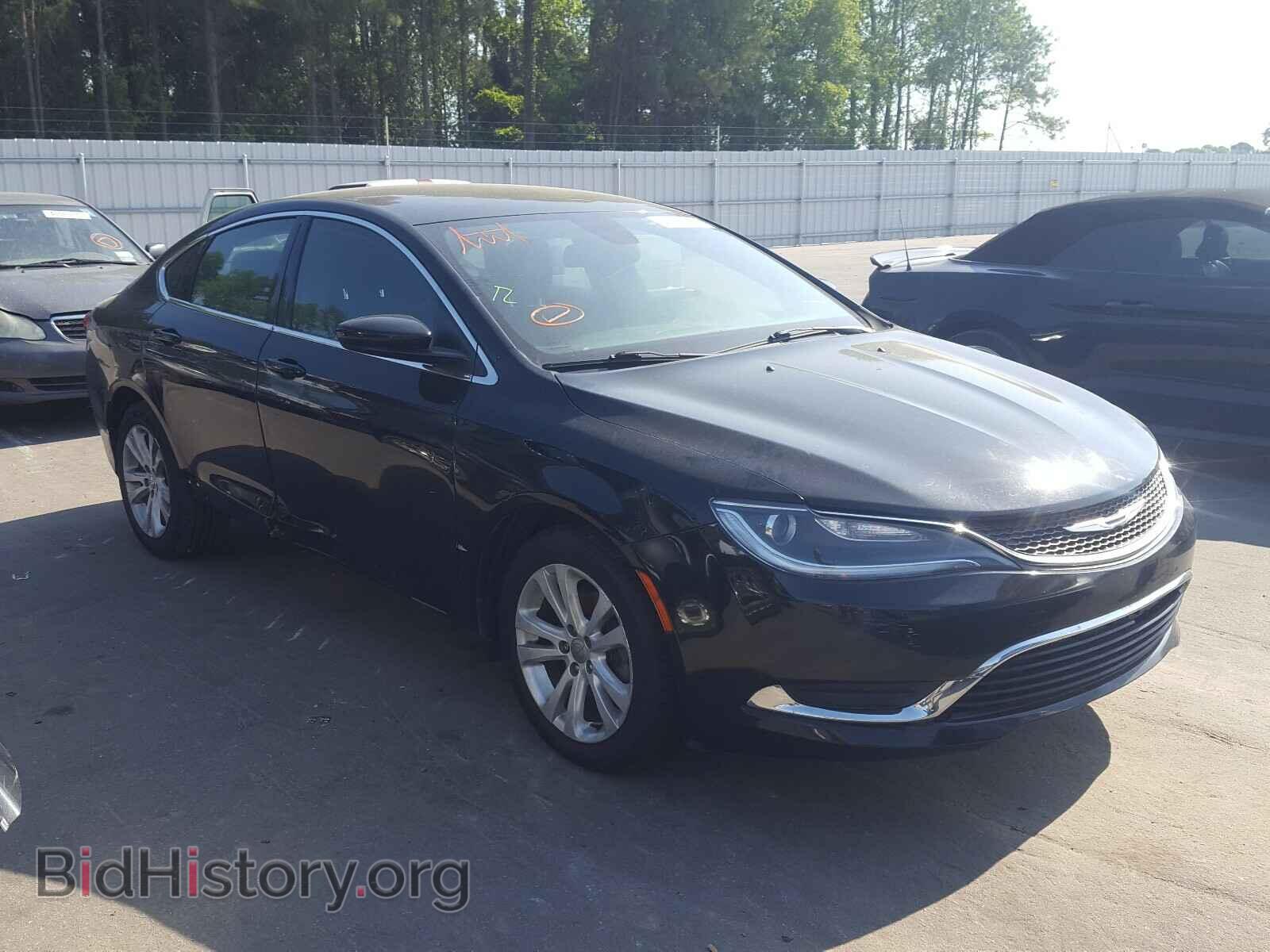 Photo 1C3CCCABXFN628850 - CHRYSLER 200 2015