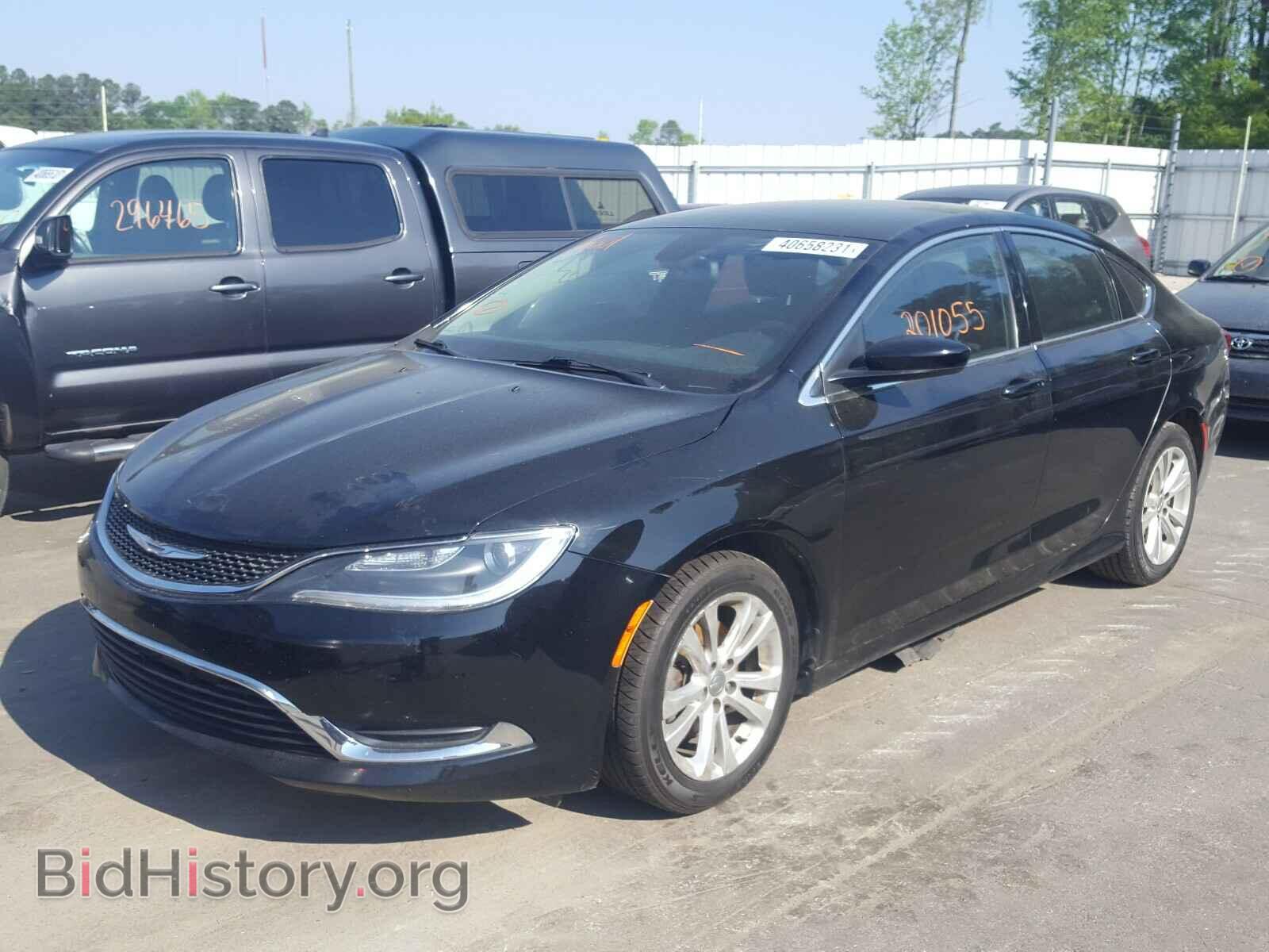 2015 CHRYSLER 200 - VIN: 1C3CCCABXFN628850 - Фото 2