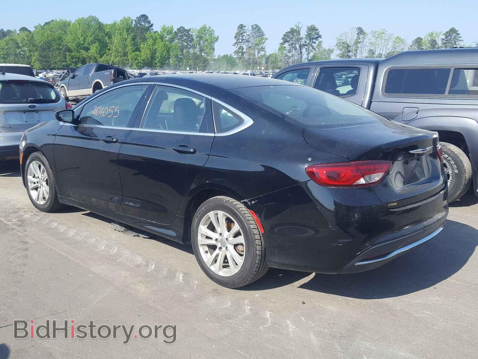 2015 CHRYSLER 200 - VIN: 1C3CCCABXFN628850 - Фото 3