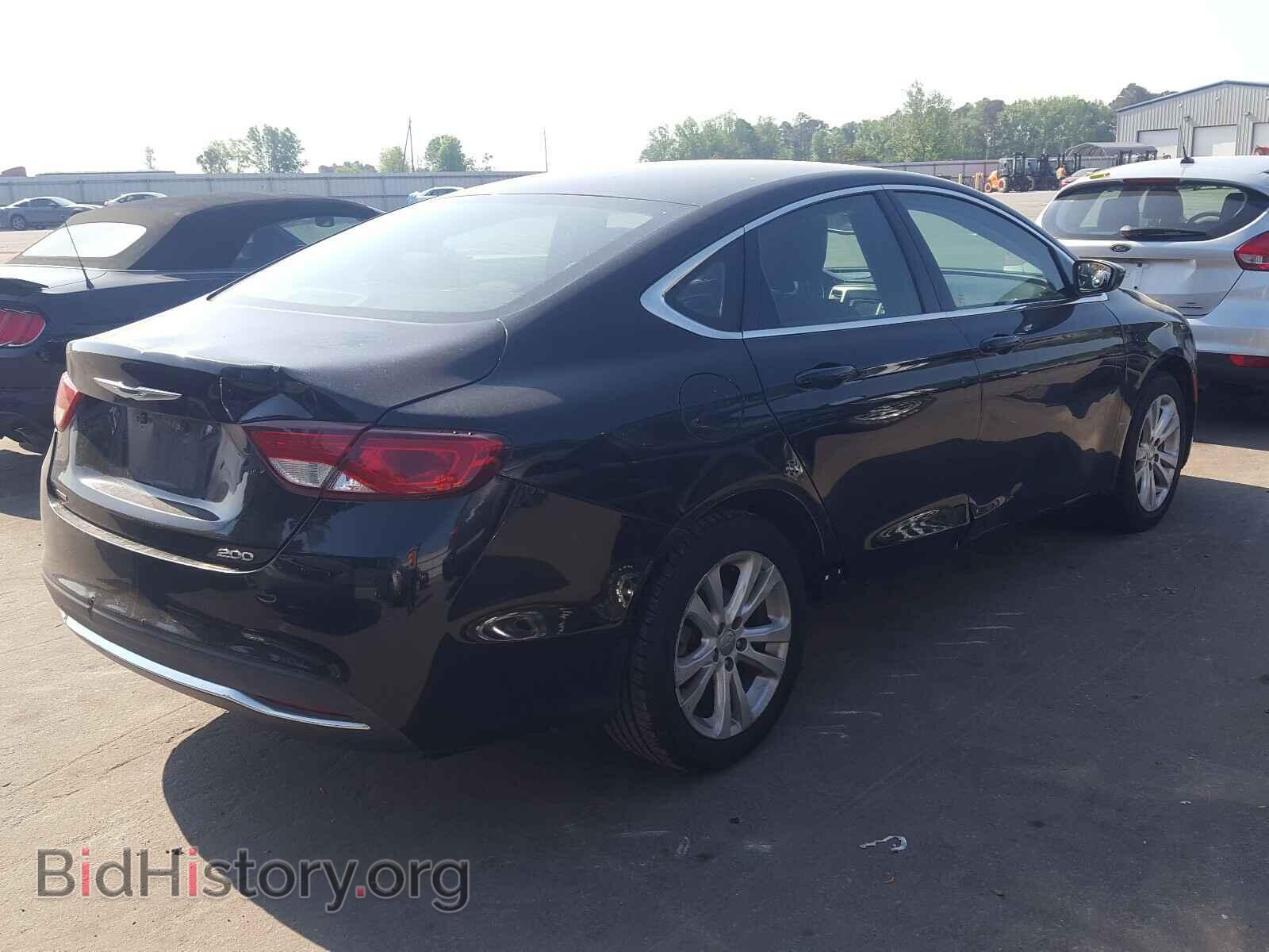 2015 CHRYSLER 200 - VIN: 1C3CCCABXFN628850 - Фото 4