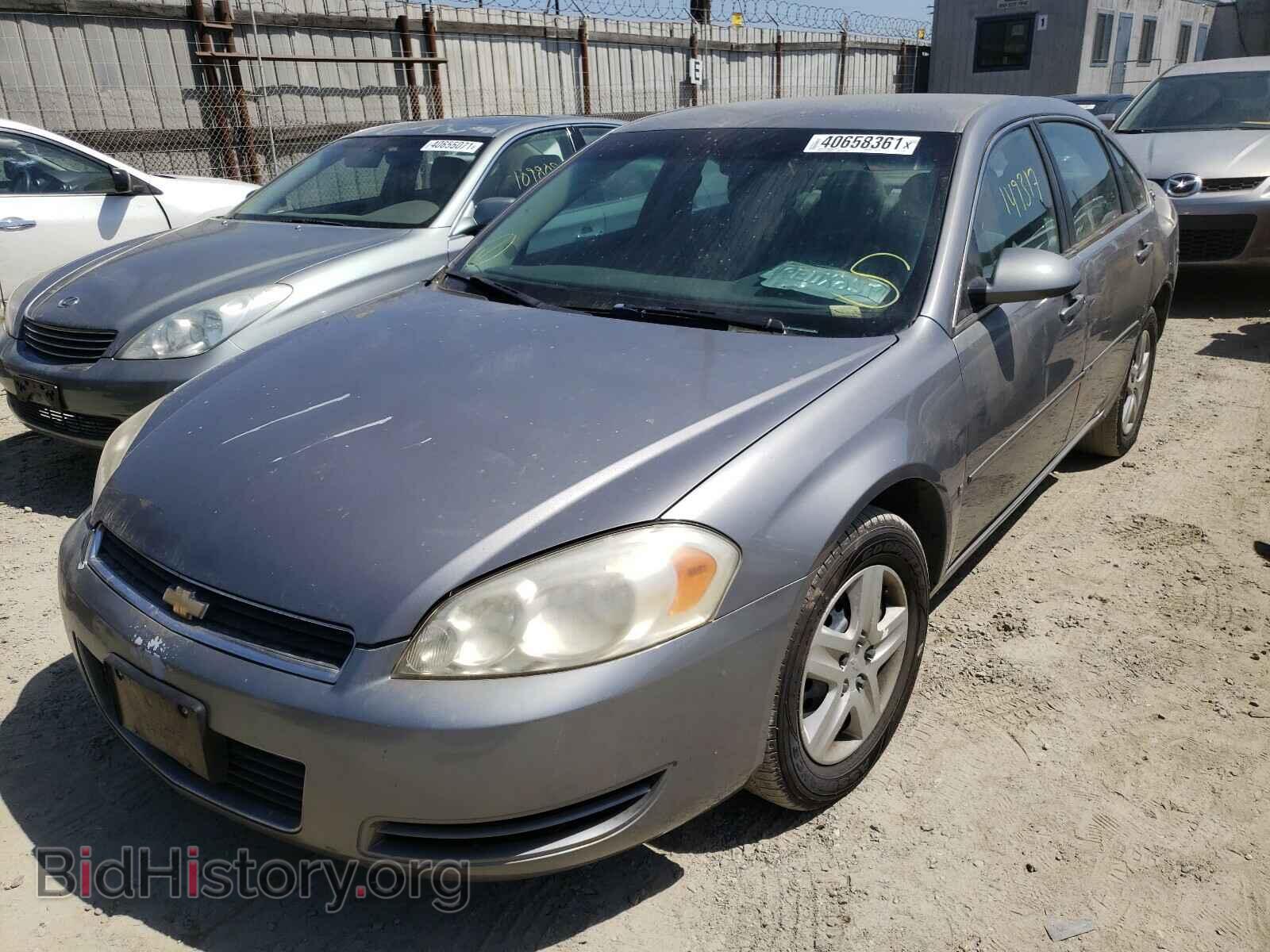 2006 CHEVROLET IMPALA - VIN: 2G1WT58K069327140 - Фото 2