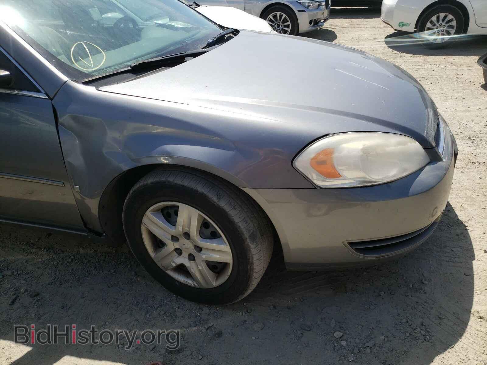 2006 CHEVROLET IMPALA - VIN: 2G1WT58K069327140 - Фото 9