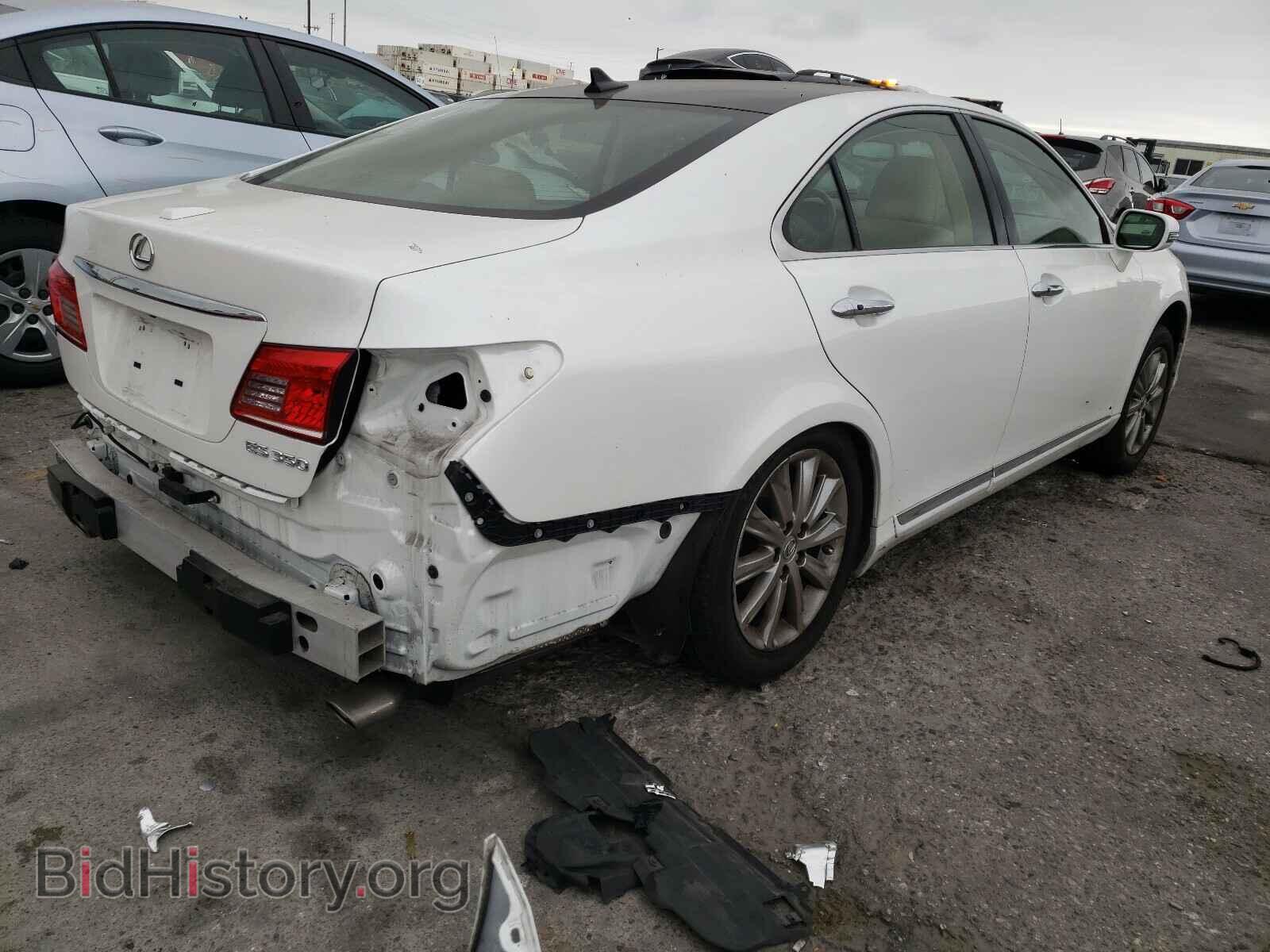 2011 LEXUS ES350 - VIN: JTHBK1EG5B2472490 - Фото 4