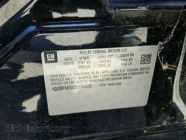 2013 CADILLAC CTS - VIN: 1G6DF5E58D0164476 - Фото 10