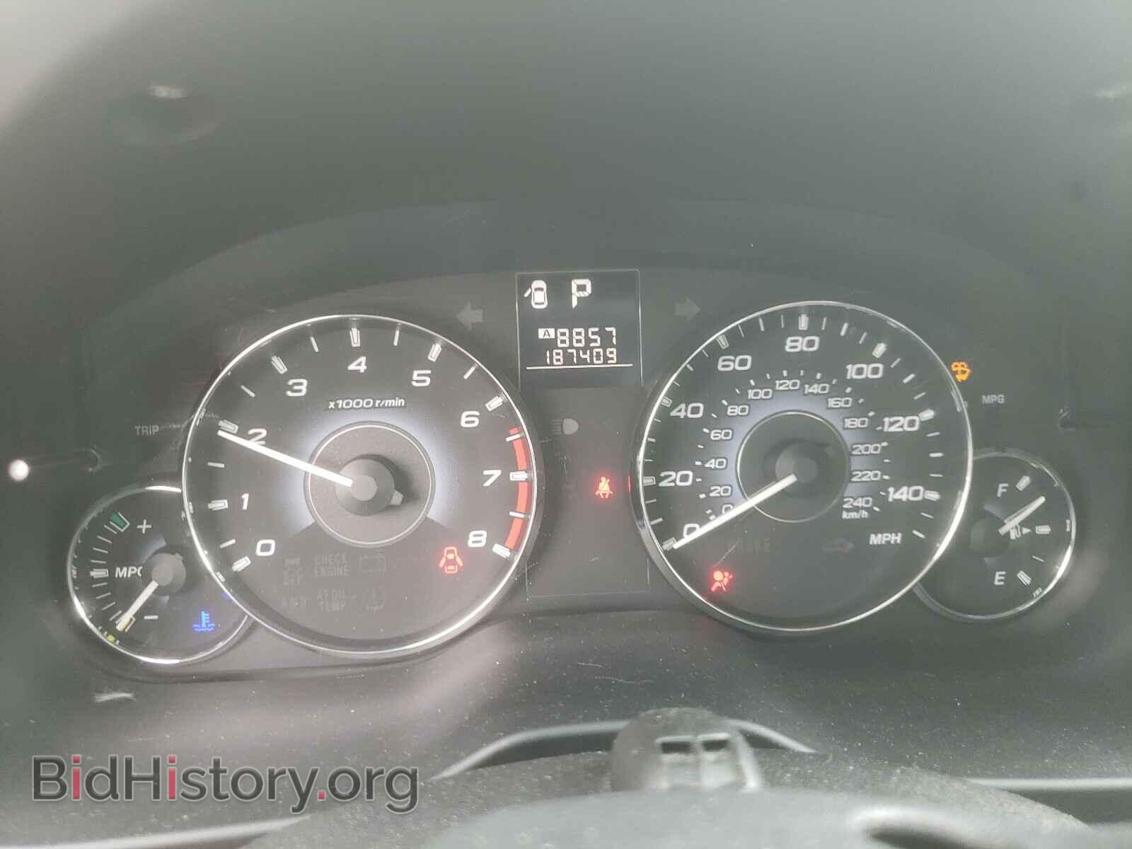 2010 SUBARU OUTBACK - VIN: 4S4BRBCC9A3337651 - Фото 8