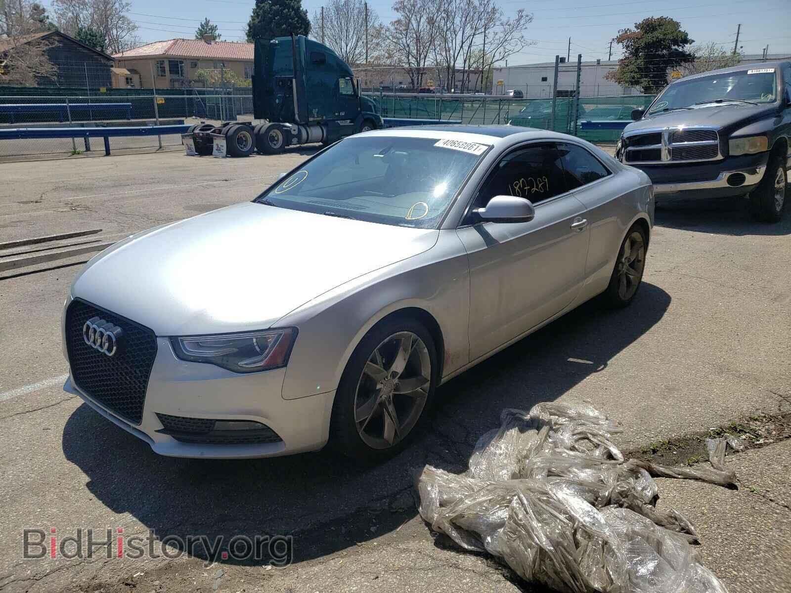 2013 AUDI A5 - VIN: WAULFAFR5DA001343 - Фото 2