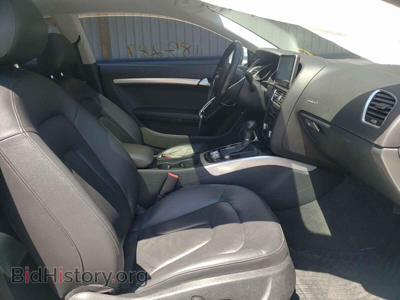 2013 AUDI A5 - VIN: WAULFAFR5DA001343 - Фото 5