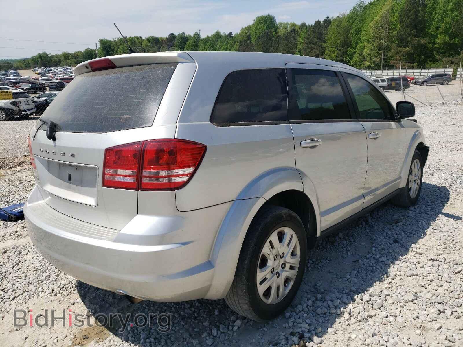 2014 DODGE JOURNEY - VIN: 3C4PDCAB2ET116377 - Фото 4