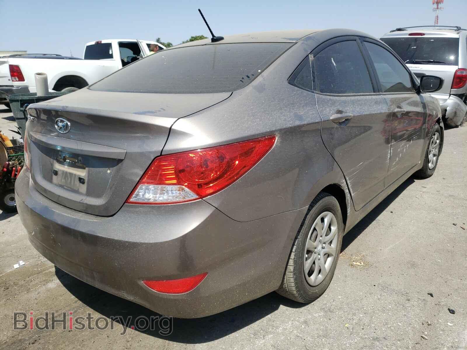 2014 HYUNDAI ACCENT - VIN: KMHCT4AE1EU610331 - Фото 4