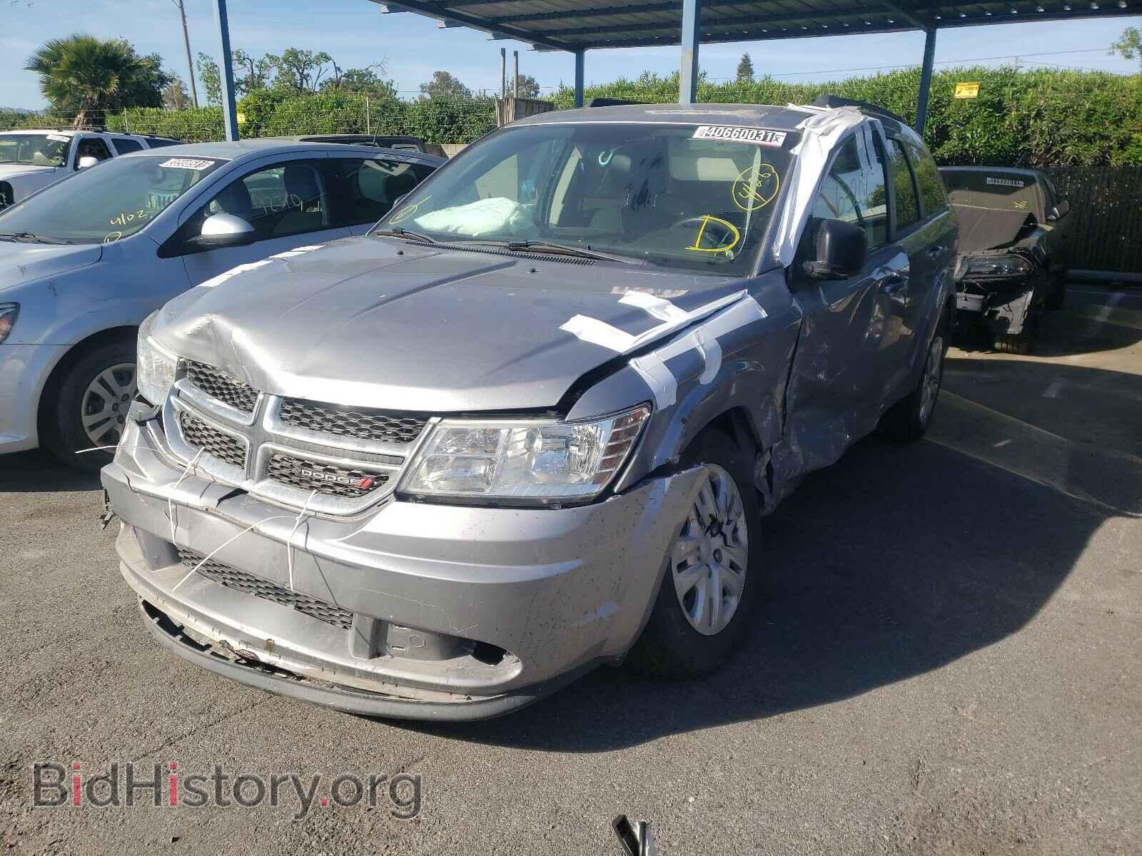 2018 DODGE JOURNEY - VIN: 3C4PDCAB1JT183210 - Фото 2