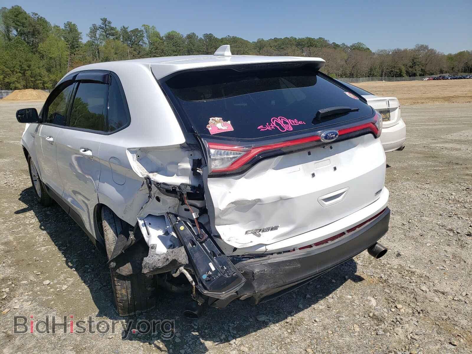 2015 FORD EDGE - VIN: 2FMTK3G96FBC16404 - Photo 3