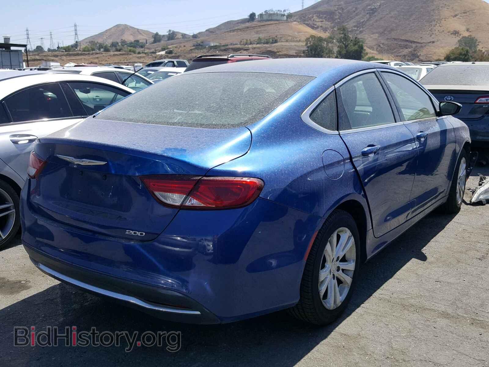 2015 CHRYSLER 200 - VIN: 1C3CCCAB7FN625064 - Фото 4