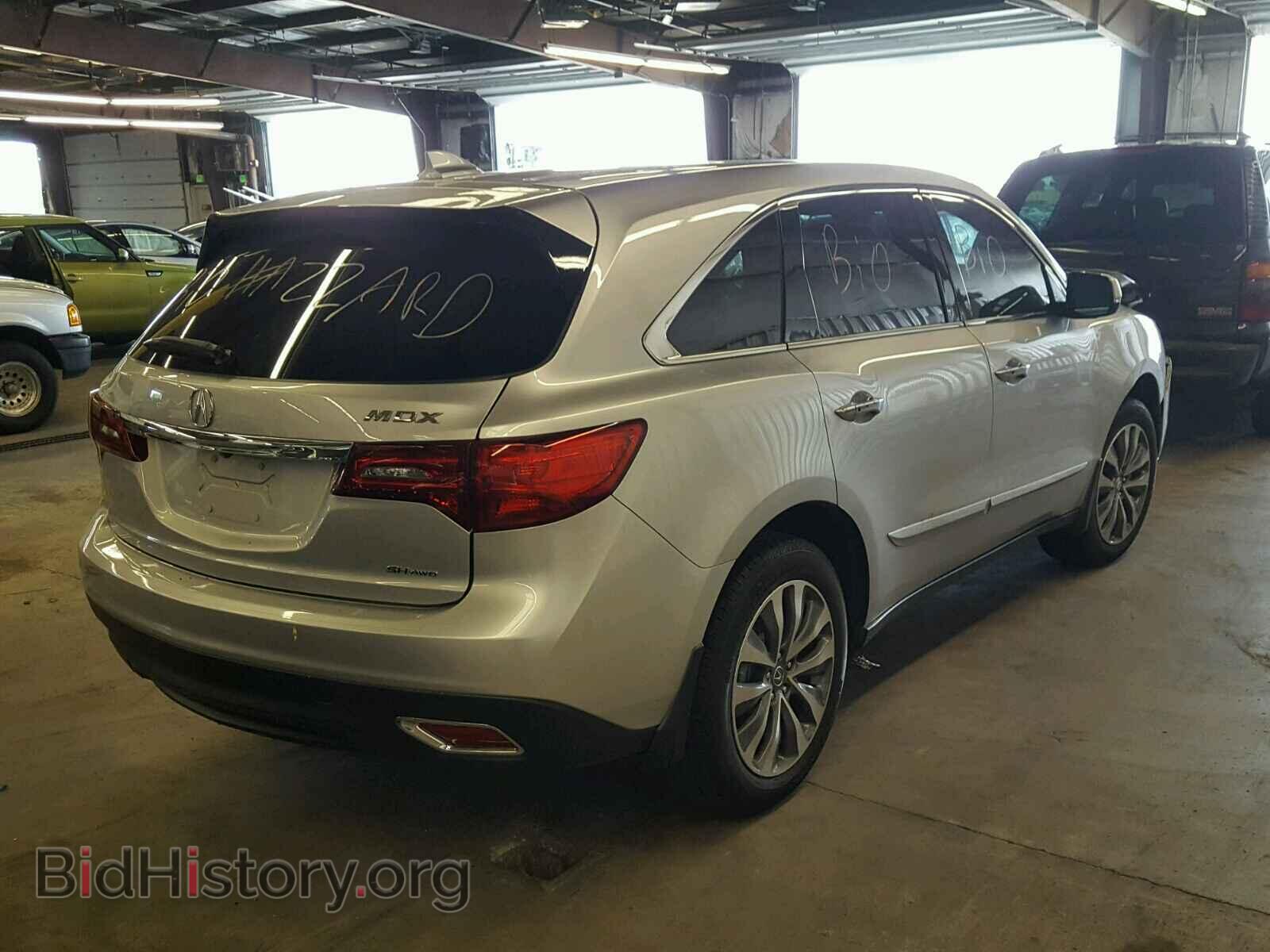 2014 ACURA MDX - VIN: 5FRYD4H41EB008315 - Фото 4