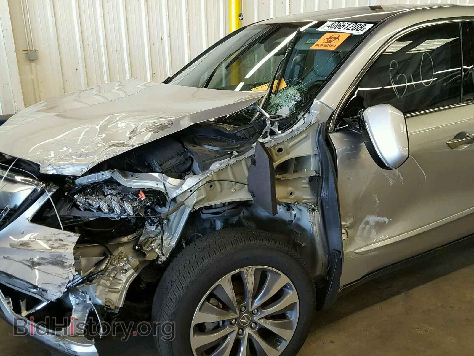 2014 ACURA MDX - VIN: 5FRYD4H41EB008315 - Фото 9