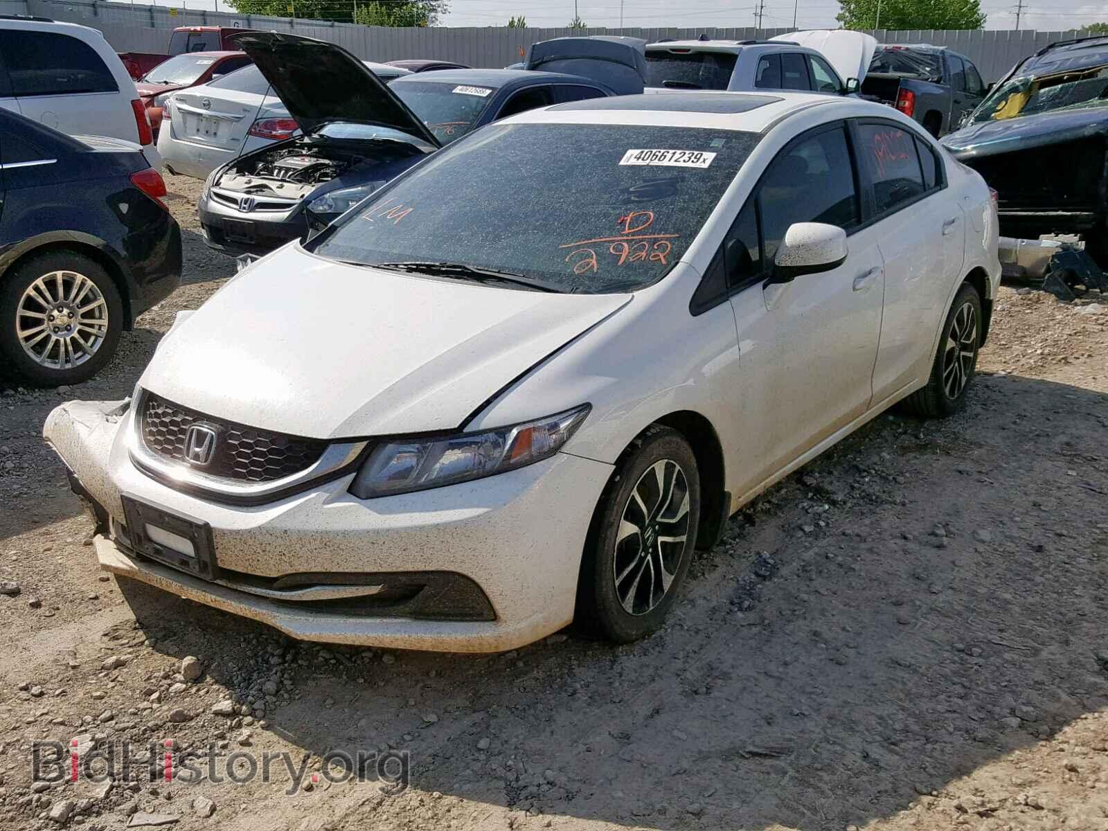 2013 HONDA CIVIC - VIN: 19XFB2F82DE262922 - Фото 2