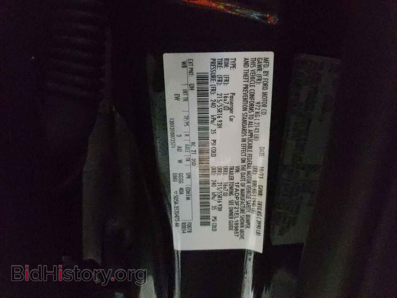 2014 FORD FOCUS - VIN: 1FADP3F21EL189857 - Photo 13