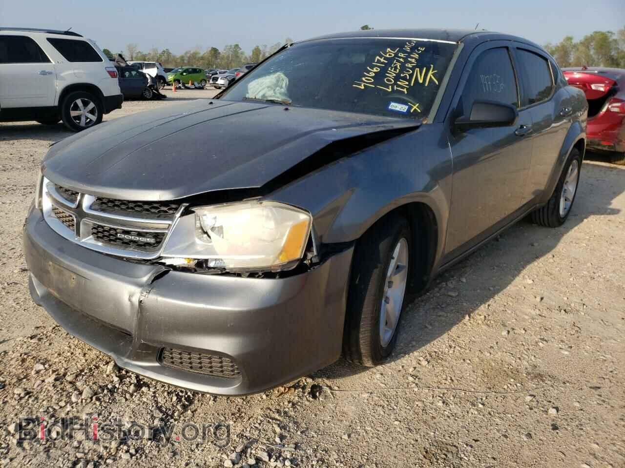2011 DODGE AVENGER - VIN: 1B3BD1FB5BN558834 - Фото 2
