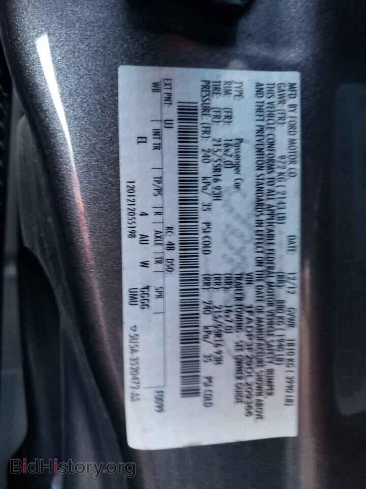 2013 FORD FOCUS - VIN: 1FADP3F29DL209366 - Фото 12