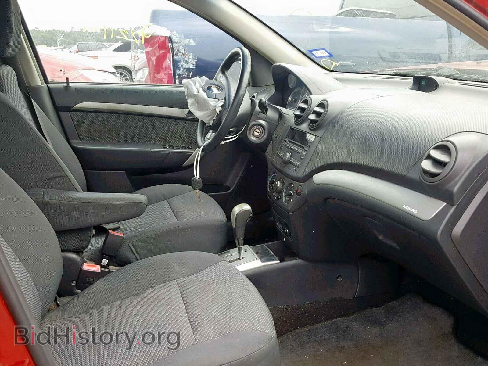 2011 CHEVROLET AVEO - VIN: KL1TD5DE5BB201766 - Фото 5