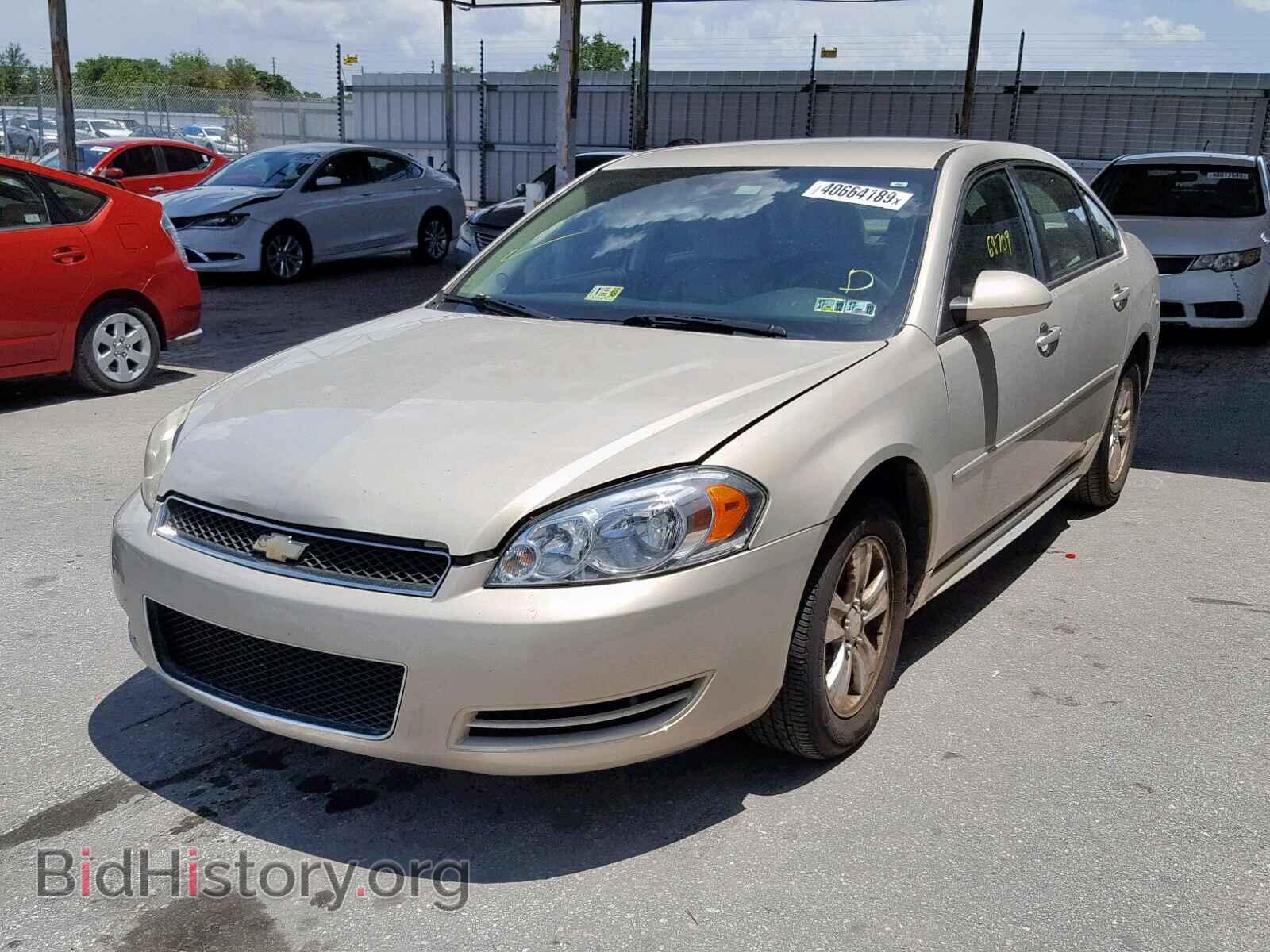 2012 CHEVROLET IMPALA - VIN: 2G1WF5E30C1319960 - Фото 2