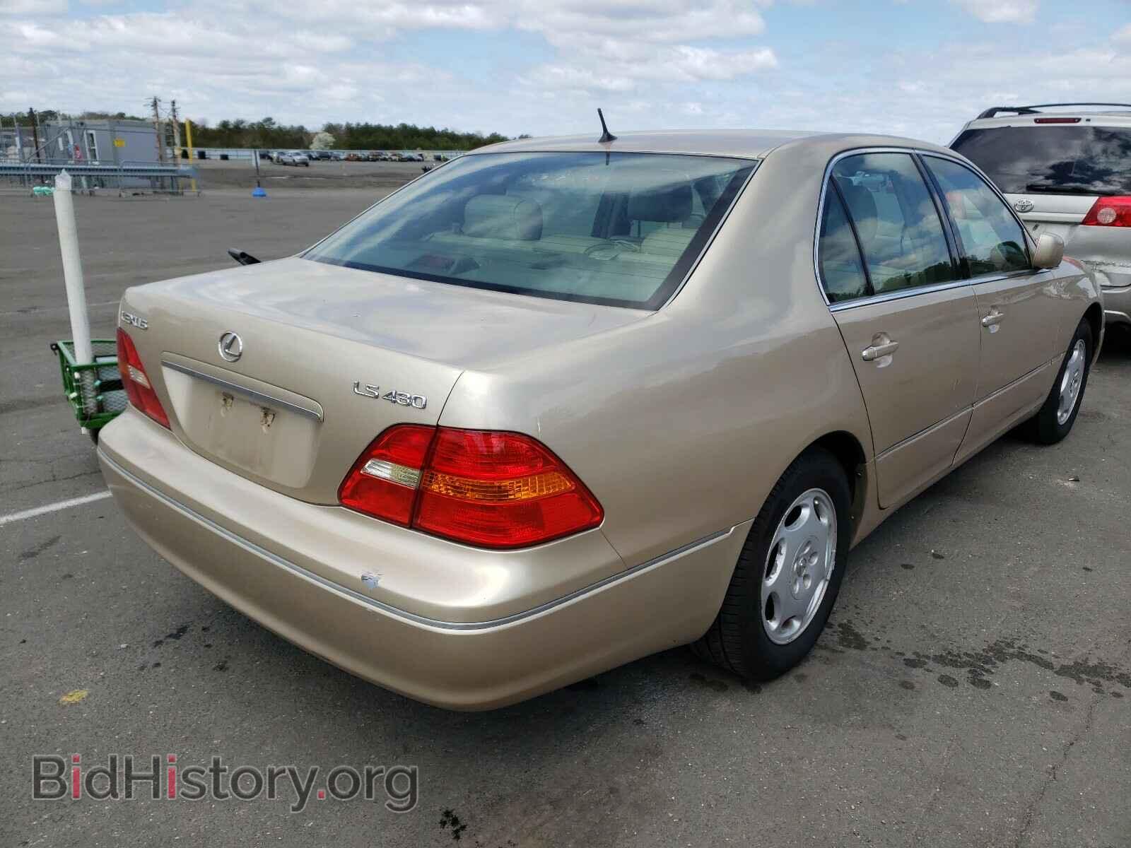 2001 LEXUS LS430 - VIN: JTHBN30F210050205 - Фото 4