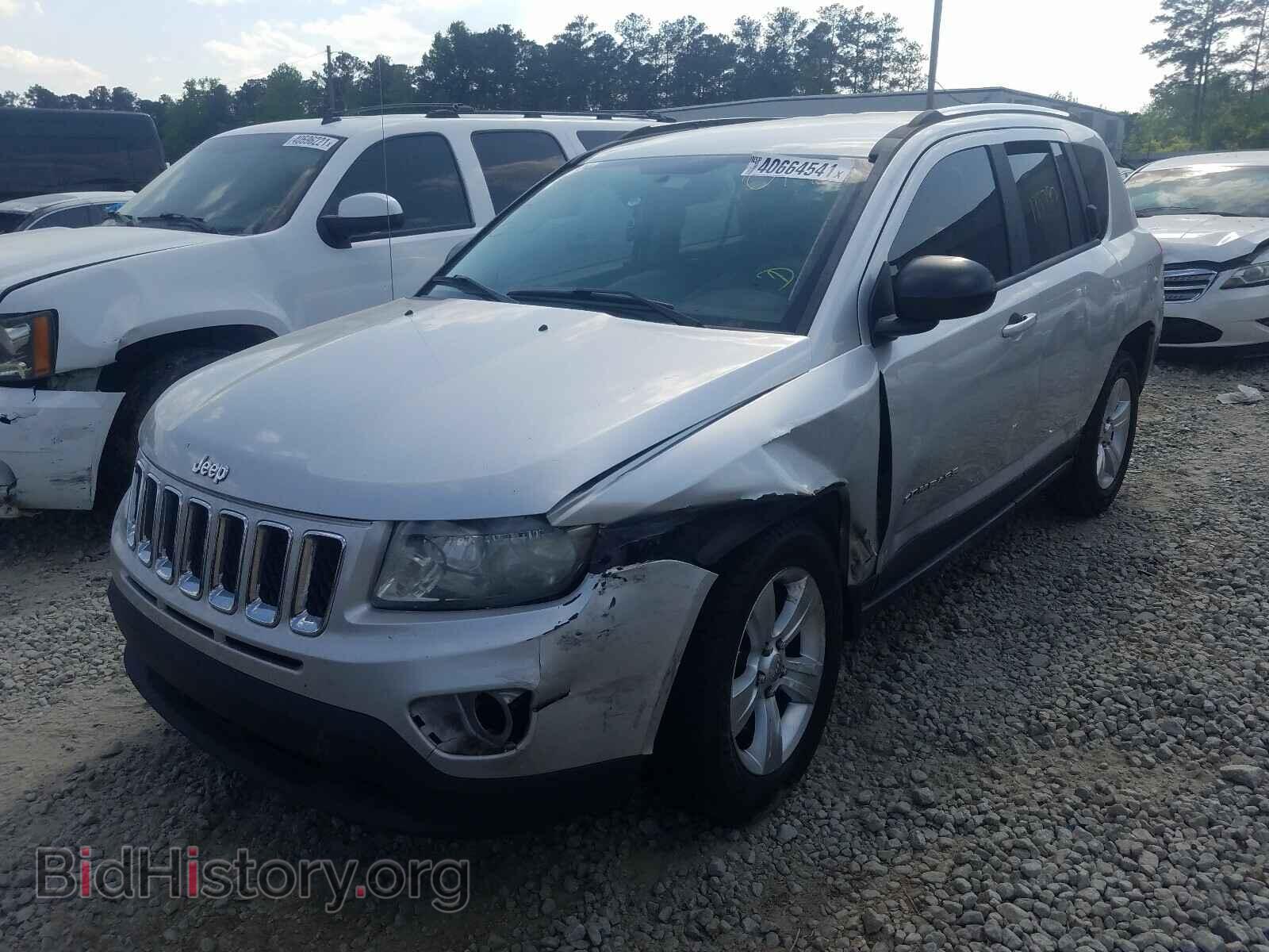 2012 JEEP COMPASS - VIN: 1C4NJCBB6CD640178 - Фото 2
