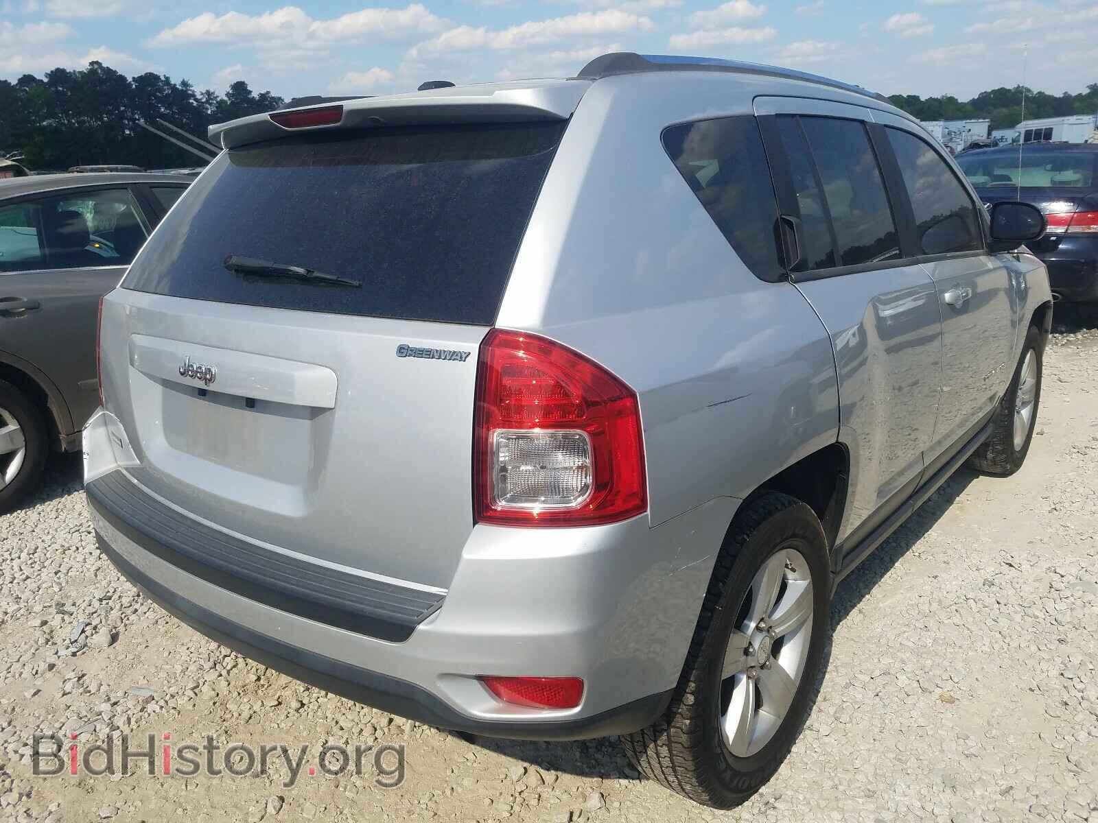 2012 JEEP COMPASS - VIN: 1C4NJCBB6CD640178 - Фото 4