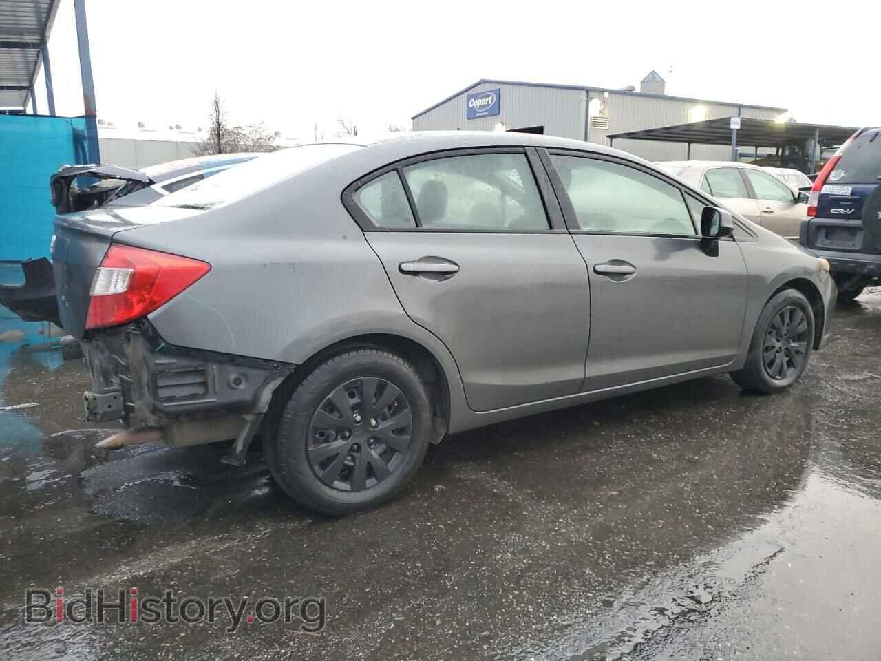 2012 HONDA CIVIC - VIN: 2HGFB2F50CH324716 - Photo 3