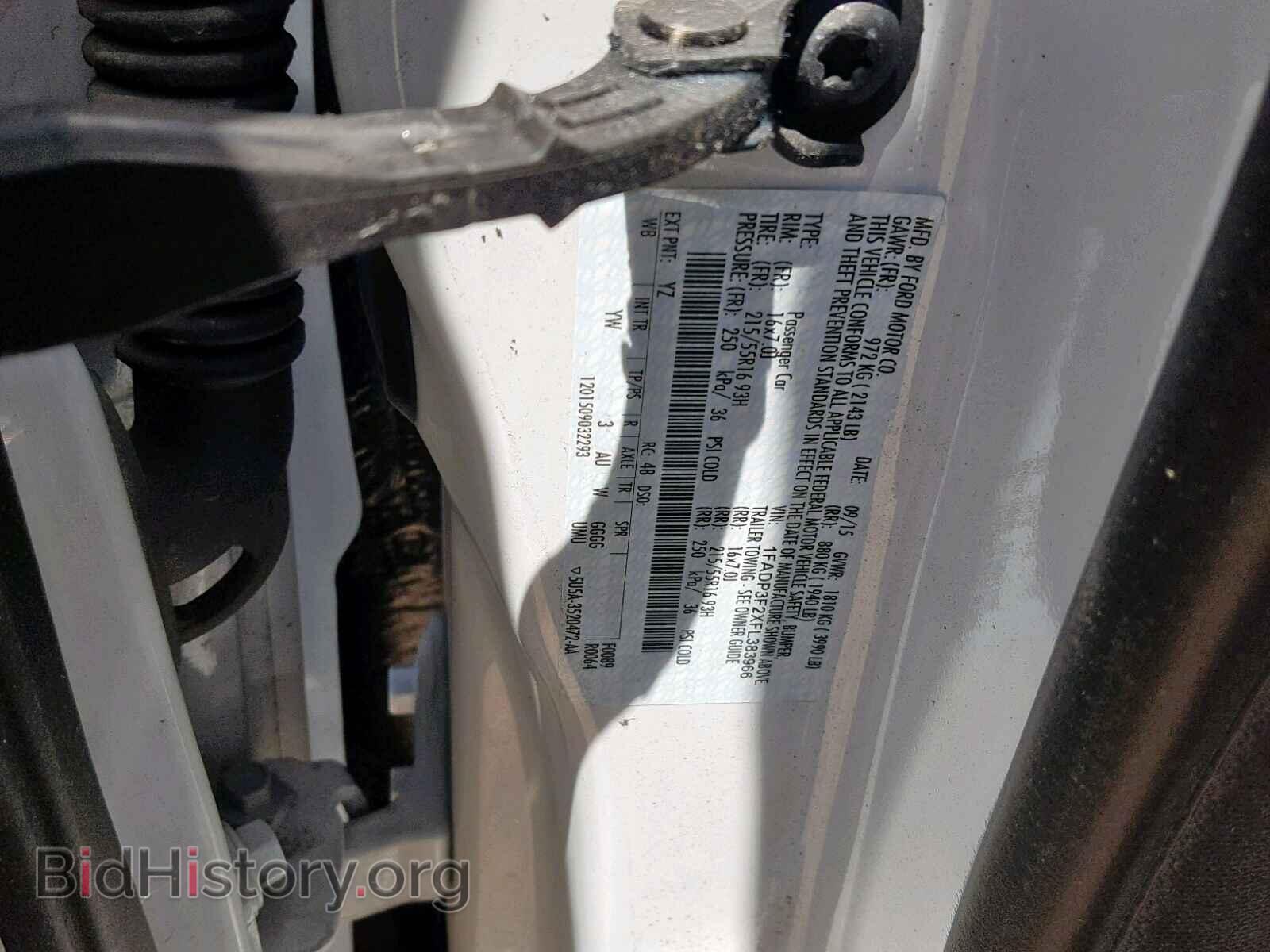 2015 FORD FOCUS SE - VIN: 1FADP3F2XFL383966 - Фото 10