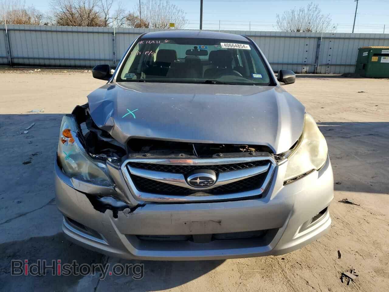 2011 SUBARU LEGACY - VIN: 4S3BMAA67B1229262 - Фото 5