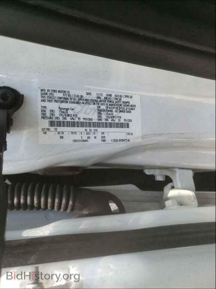 2013 FORD FOCUS - VIN: 1FADP3E21DL213493 - Фото 10