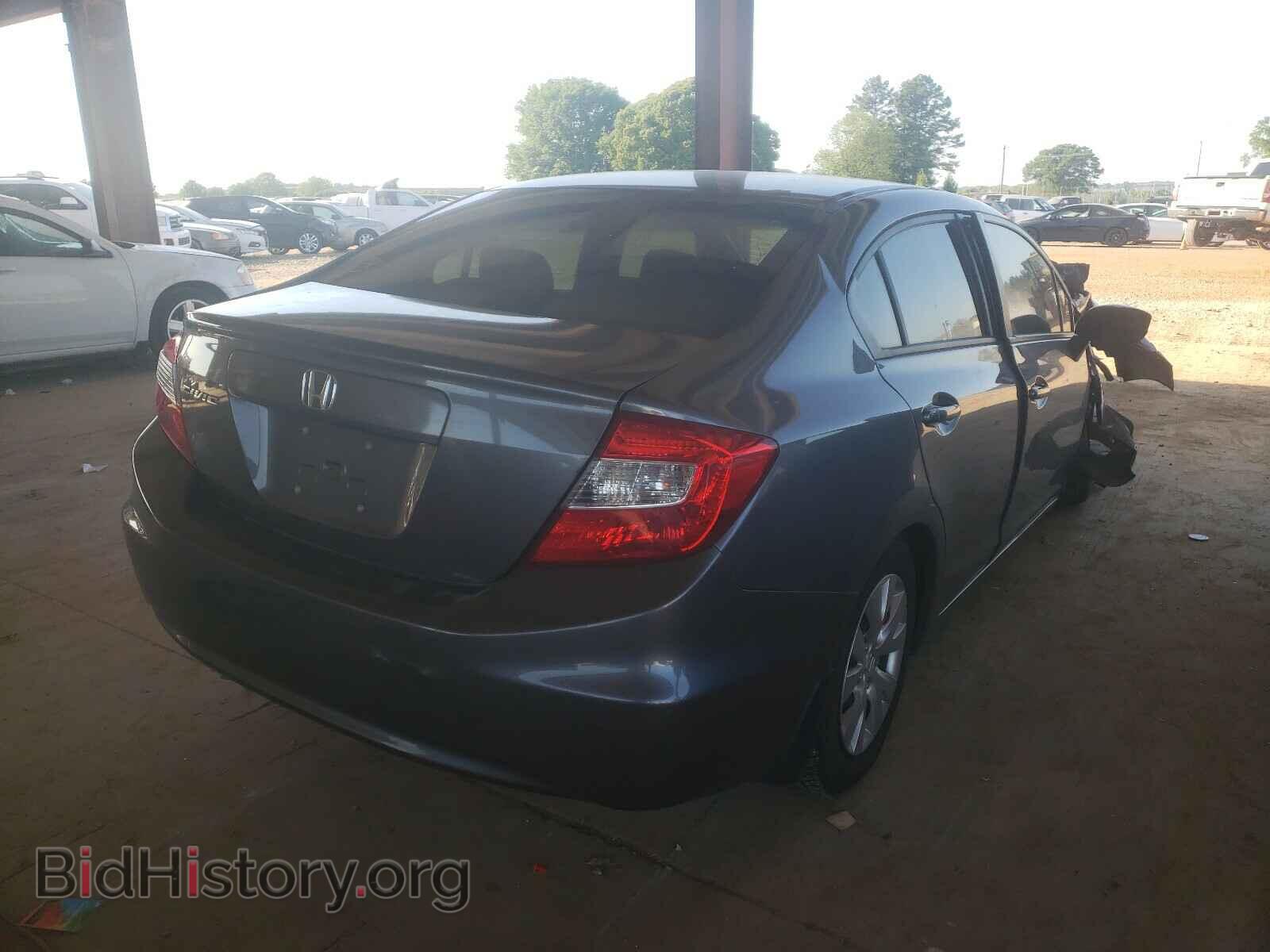 2012 HONDA CIVIC - VIN: 19XFB2F57CE063675 - Фото 4