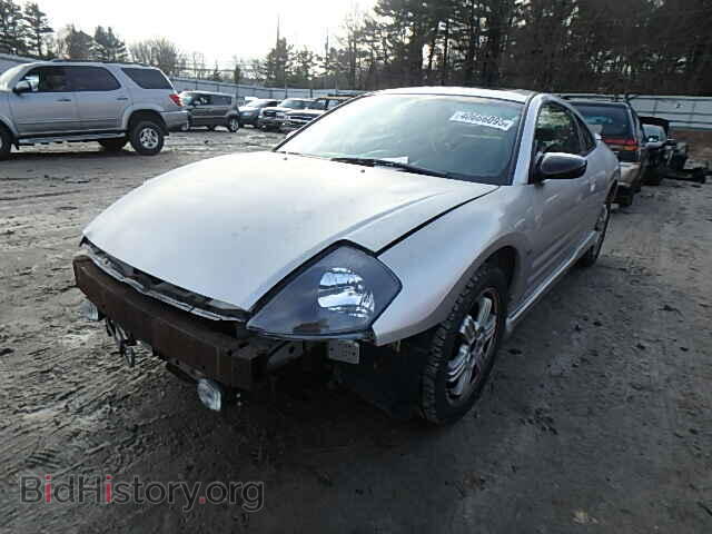 2001 MITSUBISHI ECLIPSE - VIN: 4A3AC84H81E096763 - Фото 2