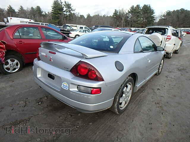 2001 MITSUBISHI ECLIPSE - VIN: 4A3AC84H81E096763 - Фото 4