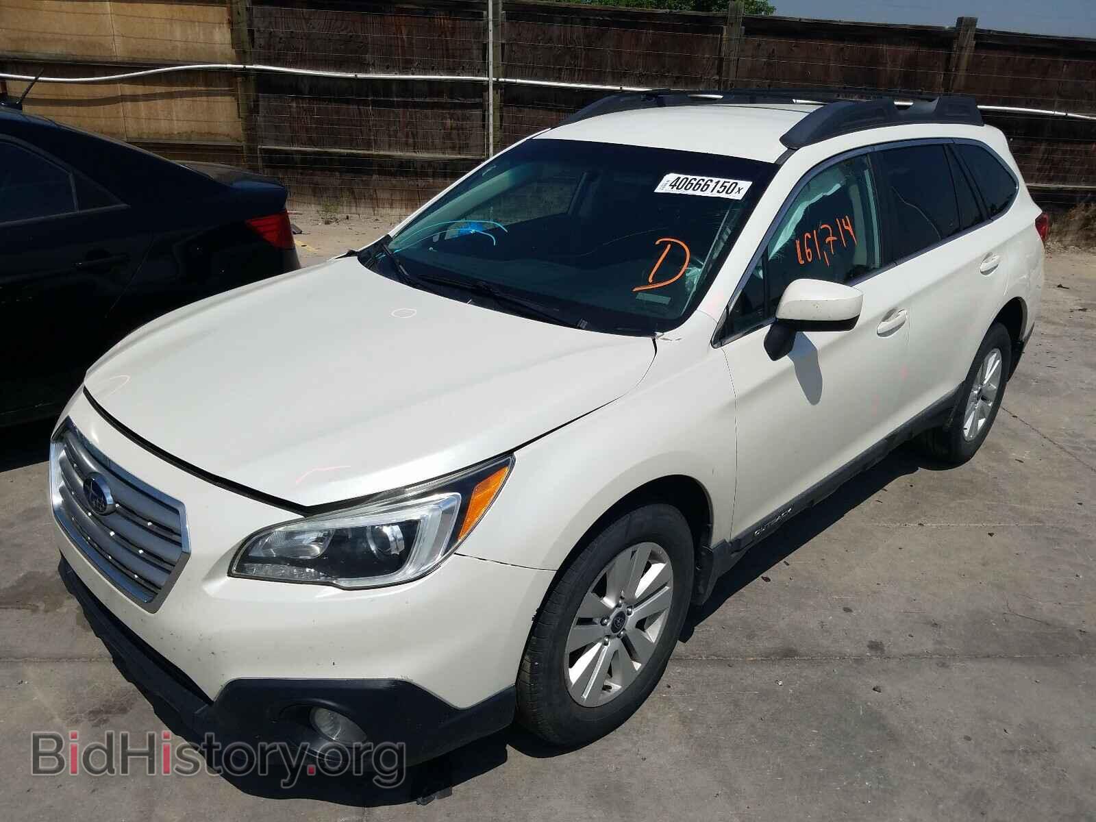 2015 SUBARU OUTBACK - VIN: 4S4BSBCC8F3209462 - Фото 2