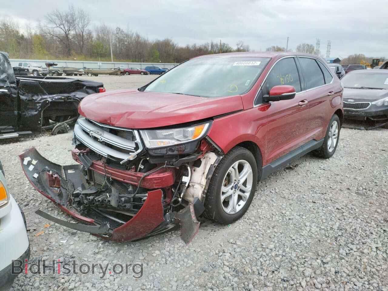 2017 FORD EDGE - VIN: 2FMPK3K92HBB58271 - Фото 2